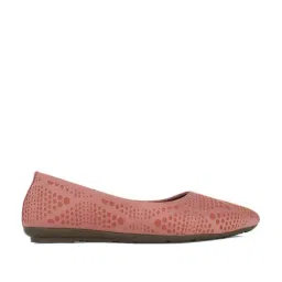 Iconics Women's Pink Flat Ballets-image-70