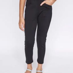 Global Desi Girl Kids Black Skinny Fit Pants-image-73