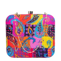 NR by Nidhi Rathi Multicolor Fabric Clutch-46