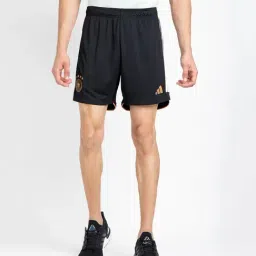 adidas Jet Black Regular Fit DFB H Shorts-image-69