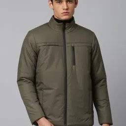 Dennis Lingo Olive Regular Fit Jackets-picture-13