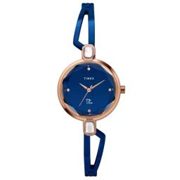 Timex Fria Women Blue Round Analog Watch - TWEL15102-picture-26