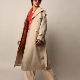 Only Beige Regular Fit Coat-image-87