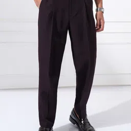 HIGHLANDER Men Mid-Rise Regular Fit Trousers-image-79