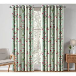 India Circus By Krshna Mehta Multi Polyester Printed Curtains-18