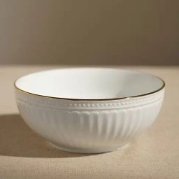 Pure Home and Living White Ceramic Serving Bowls-image-56