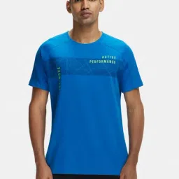 Jockey MV02 Royal Blue Half Sleeves T-Shirt with Stay Fresh Treatment (Prints May Vary)-picture-21
