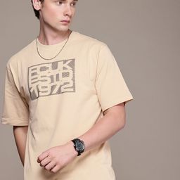 FCUK Brand Logo Printed T-shirt-image-30