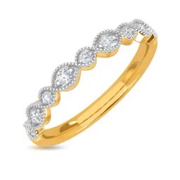 Kisna Diamond & Gold Jewellery Sumaiya 14k (585) Diamond & Gold Ring For Women-picture-9