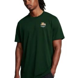 Under Armour Green Cotton Regular Fit Printed Sports T-Shirt-image-65