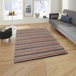 Presto Brown Wool Hand Tufted Carpet-image-16