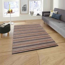 Presto Brown Wool Hand Tufted Carpet-image-18