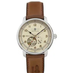 Zeppelin 96665 Mediterranee Open Balance Wheel Automatic Analog Watch for Men-image-96