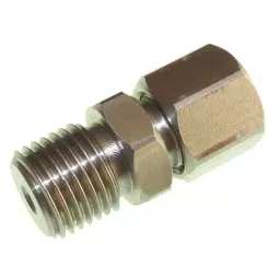 RS PRO In-Line Thermocouple Compression Fitting for Thermocouple 1/2 BSP 8 mm Probe, 8399581-5