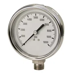 JELPC Pressure Gauge Without Panel Bootom, Range: 0-16 PSI, PG-65-35