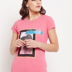 Duke Pink Print Top-image-60