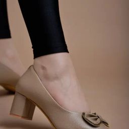 Shoetopia Women's Beige Casual Pumps-picture-36