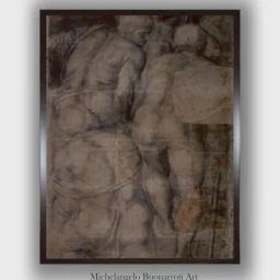The Art House Brown Group of Armigers Wooden Painting Wall Art-picture-33