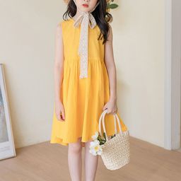 LULU & SKY Striped A-Line Dress-image-29