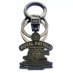 Jharjhar Gold Color Royal Enfield Key Chain (B) JV-068-picture-14