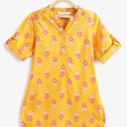 Campana Girls Multi Floral Kurti-image-65