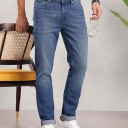 Nautica Men Slim Fit Light Fade Stretchable Jeans-image-96