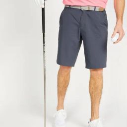 Inesis By Decathlon Abyss Grey Slim Fit Sports Shorts-picture-20