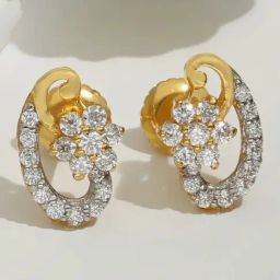 Malabar Gold & Diamonds 22k (916) BIS Hallmark Yellow Gold Earring for Women-image-92