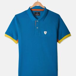 Octave Boys Solid Polo Collar Cotton T-shirt-picture-10