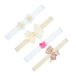 FUNKRAFTS Girls Blue & Gold-Toned Set of 4 Hairbands-73