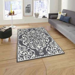Presto Grey Wool Hand Tufted Carpet-69
