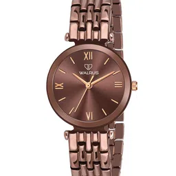 Walrus Women Brown Brass & Stainless Steel Analogue Watch WWTW-ELITE-XVII-090909-image-60