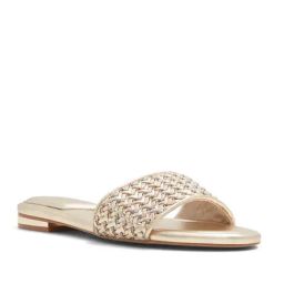 Aldo Women's Eleonore Gold Casual Sandals-image-78