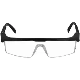 BRALA White Zoom Polycarbonate Hard Coat Anti Pollution Safety Goggle for Riding Motorcycle, Construction Work (Pack of 120 Piece)-0