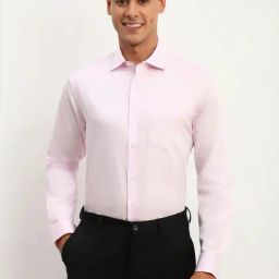 Allen Solly Pink Slim Fit Shirt-image-16
