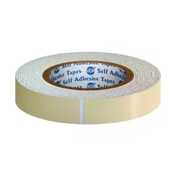 VCR 2.5 m x 18 mm Waterproof White Double Side Foam Tape, 16 Rolls Per Pack-image-12
