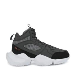 OFF LIMITS Men's Grey Ankle High Sneakers-image-62