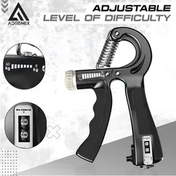 ADRENEX Set Of 4 Hand Gripper With Counter image 2