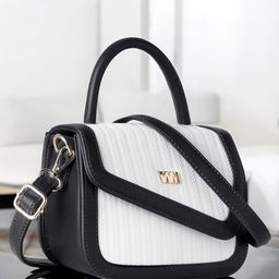 WOMEN MARKS Women Colourblocked Water Resistance Structured Satchel Bag-13