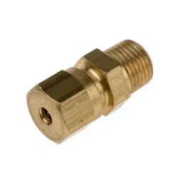 RS PRO in-Line Thermocouple Compression Fitt ing for Thermocouple 1/8 BSPT 1/8 in Probe, 8399522-21