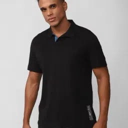 Reebok Black Cotton Slim Fit Sports Polo-picture-29