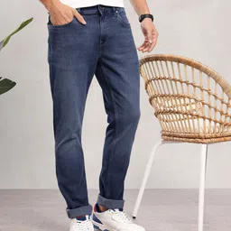 Nautica Men Slim Fit Light Fade Stretchable Jeans-picture-34
