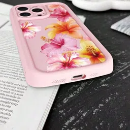 CASE CREATION Floral Printed iPhone 16 Pro Max Back Case Mobile Accessories-46