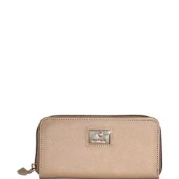 Caprese Kiko Beige Solid Wallet-image-0