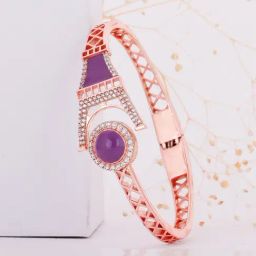 GIVA 92.5 Sterling Silver Eiffel Tower Bracelet for Women-image-62