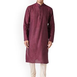 ZOIS Men Regular Pure Cotton Kurta with Churidar-41