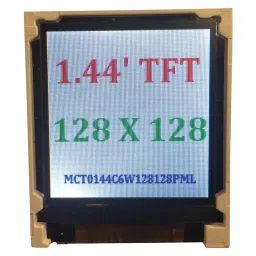 MIDAS DISPLAYS DISPLAY, TFT LCD, 1.44", TRANSMISSIVE, MCT0144C6W128128PML-24