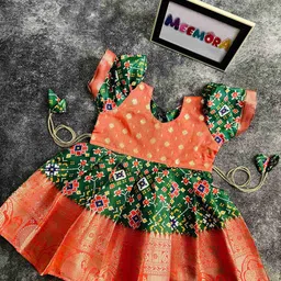 Meemora Floral Puff Sleeve Fit & Flare Dress-21