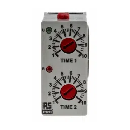 RS PRO Dual Function Timer Relay Plug In Mount 12 to 240 V AC/DC Model No. 1785022 image 4