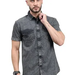 18 Plus Men Faded Opaque Casual Shirt-image-70